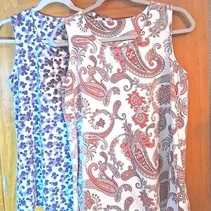 Denim & Co. Tank Top Set. Med